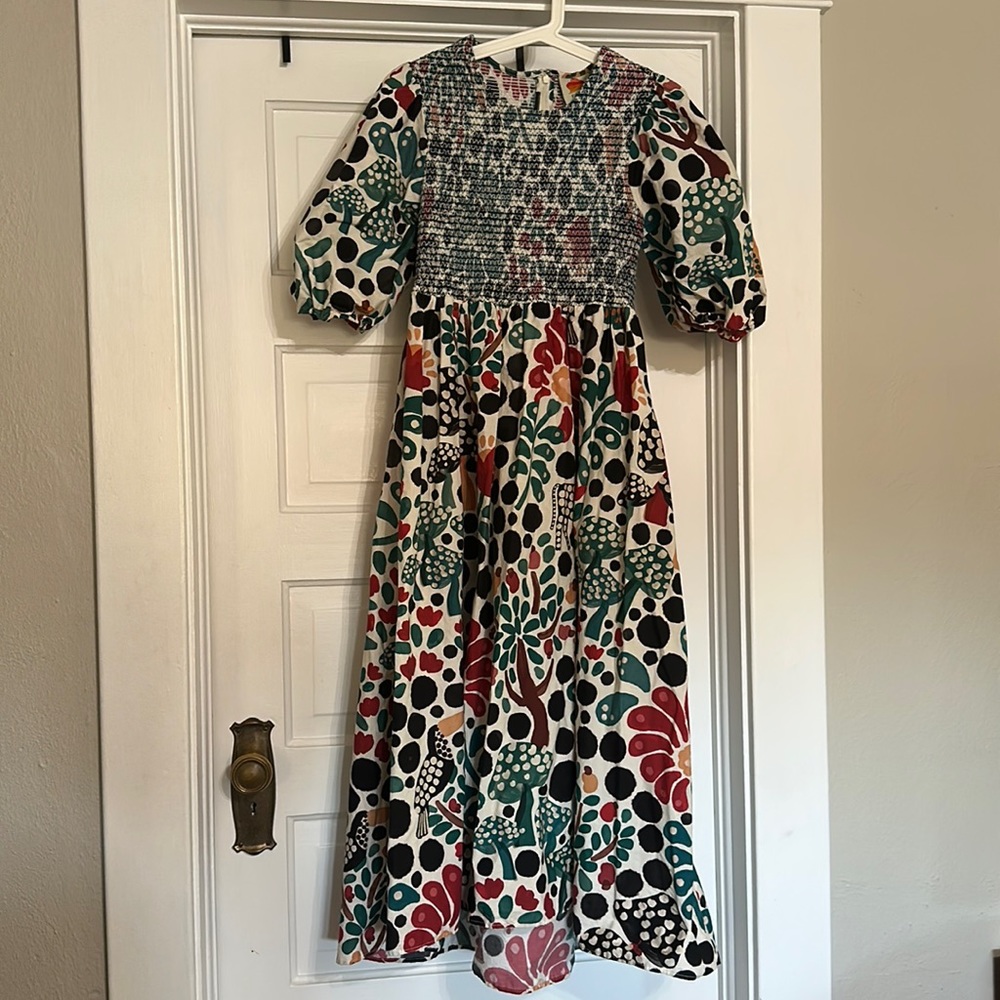 FARM Rio High/Low Mushroom Dress